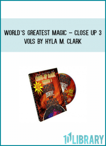 World’s Greatest Magic – Close up 3 vols by Hyla M. Clark at Midlibrary.com