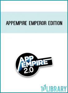 This is my vintage App Empire course (no longer available to the mass market), with some