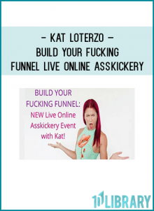 Earlybird discount is on NOW! Check out my video and BUILD YOUR FUCKING FUNNEL with me!