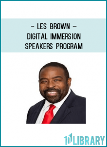 And when Les looks for new speaking talent, he will turn to this group to find it. So if you ever wanted the opportunity to potentially join Les Brown on stage, you want to be part of this inner circle.