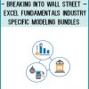 Breaking Into Wall Street – Excel & Fundamentals + Industry-Specific Modeling Bundles at Tenlibrary.com