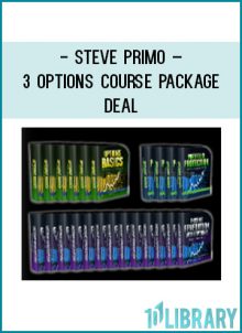 Steve Primo – 3 Options Course Package Deal at Tenlibrary.com