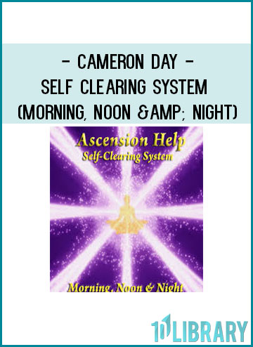 Cameron Day - Self Clearing System (Morning, Noon & Night)
