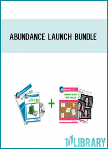 Launch your abundance with tools that utilize your left brain and your right brain!