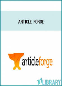 Article Forge uses incredibly sophisticated deep understanding algorithms to automatically write articles in the same way that a human does