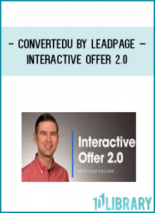 How would you like to make your next product a raving success before even spending one cent to build it? The Interactive Offer 2.0 is an educational course that shows you how to create products people want to buy before they’re ever created!