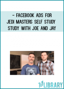 This is a brand new product that comes from the “Facebook Advertising for JEDI Entrepreneurs” group. This product was newly launched on January 14th, 2017, so it’s brand new.