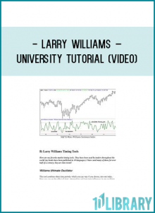 In the fall of 2006 we began the construction of LWU – Larry Williams University. This is the place to come to find courses, articles & books written by Larry.