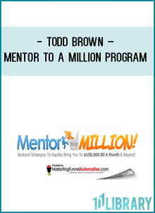 YES, Todd! I am totally excited to watch my business grow to $100,000.00 a month and beyond with your coaching, guidance, instruction, and partnership.