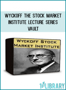 The lectures are a great opportunity to brush up on important Wyckoff principles. It’s the little things we tend to forget that seem to yield the nice profits.