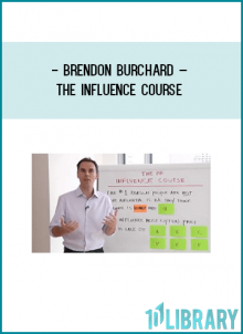 Brendon Burchard – The Influence CourseHow do you influence other people like the world’s best negotiators, trainers, and leaders? Motivation legend and multimillionaire Brendon Burchard teaches you the principles of influence you must know to get ahead.