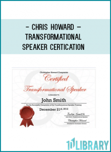There has never been a more exciting moment for you in your training path with Christopher Howard!