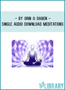 About Orin and DaBen’s Single Guided Meditations: Orin and DaBen’s single journeys are approximately 21-34 minutes in length, and all have Thaddeus’ music as background. All journeys are in stereo and should give you many hours of quality listening.