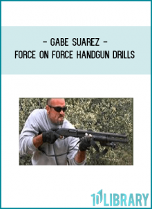 The only way to ensure that your range tactics will save your life when you're in the chaos of a true gunfight is through reality-based force-on-force handgun training, and the only way to get that training is by learning from the best: veteran combat shooting instructor and best-selling Paladin author Gabriel Suarez.