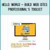 Hello, World introduces you to exciting Web Design and Programming. This course shows you how professionals build pages.