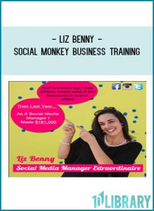 Liz Benny – Social Monkey Business Training at Tenlibrary.com
