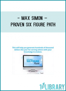 Max Simon – Proven Six Figure PathYour tribe is the specific group of people you’re meant to serve who will pay you well, be easy to find, and buy everything you create.