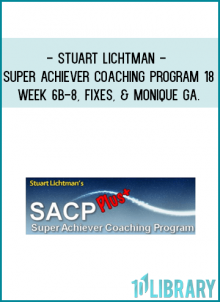 What’s more, The SACP-Plus+ gives you the brand new option of receiving Stuart Lichtman’s one-to-one private coaching at any time you choose for at least the next five years.