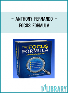 Focus Formula to set and achieve your most important goals in life.