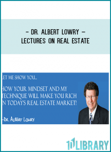 One of Albert Lowry’s seminars on real estate investing on 18 audio CDs (manual not included).
