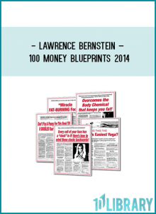 Why are they called 100 Money Blueprints? I called them “100 Money Blueprints” for two reasons.