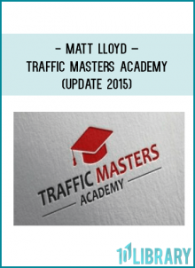 Traffic Masters Academy reveals everything about traffic that no one ever talks about.Over the course of 30 days,