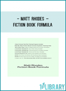 I’ve released Fiction Book Formula to a select group of early-bird students. This is an experimental test pilot run of the Fiction Book Formula system