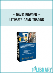 David Bowden Ultimate Gann Trading Course Safety in the Markets 9 DVD + Workbook
