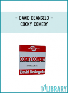 David DeAngelo teaches the concept of what he is calling “cocky comedy”. Basicly he explains why humour is so important in creating attraction. He also explains what particular kind of humour that works best.