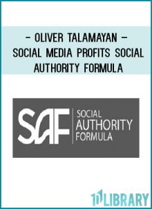 Oliver Talamayan – Social Media Profits – Social Authority Formula at Tenlibrary.com