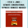 In this post I am going to provide you with a detailed review of another product from the very famous clinical hypnotherapist Steve G Jones named as the Ultimate Conversational Hypnosis.
