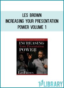 Les Brown - Increasing Your Presentation Power Volume 1 at Midli at Midlibrary.com