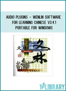 Audio Plugins - Wenlin Software for Learning Chinese v3.4.1 Portable for Windows at Tenlibrary.com