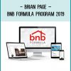 Brian Page – BNB Formula Program 2019 at Tenlibrary.com