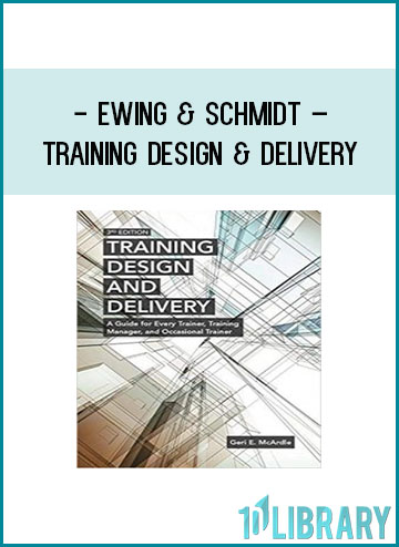 Ewing & Schmidt – Training Design & Delivery at Tenlibrary.com