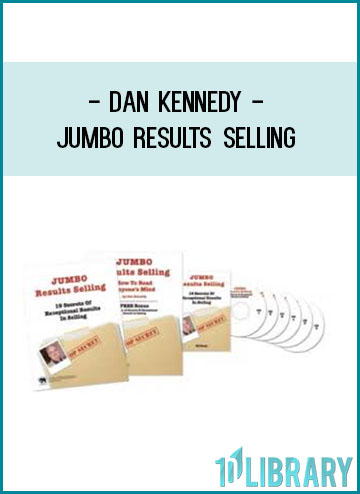 Dan Kennedy Jumbo Results Selling at Tenlibrary.com