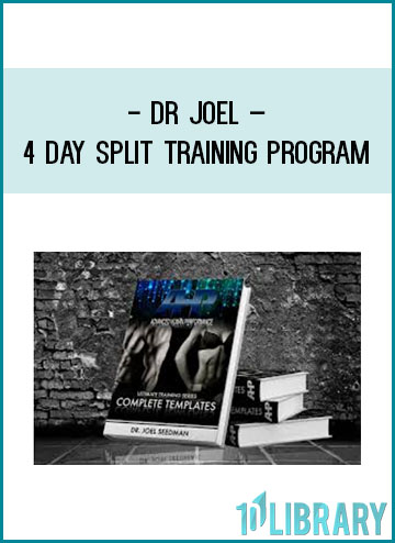 Dr Joel – 4 Day Split Training Program Get Pete Vargas – Stage to Scale Method Digital Course at Tenlibrary.com