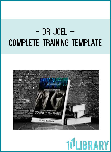 Dr Joel – Complete Training Template at Tenlibrary.com