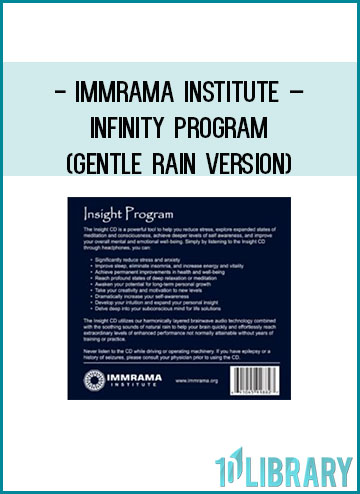 Immrama Institute – Infinity Program (Gentle Rain Version) at Tenlibrary.com