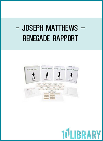 Joseph Matthews – Renegade Rapport at Tenlibrary.com