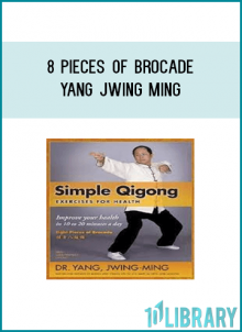 In his bestselling qigong DVD, Dr. Yang, Jwing-Ming instructs and demonstrates "The Eight Pieces of Brocade", one of the most popular sets of Qigong (chi kung) healing exercises. These gentle breathing, stretching and strengthening movements activate the Qi (chi) energy and blood circulation in your body, helping to stimulate your immune system, strengthen your internal organs, and give you abundant energy. With both a sitting and standing set, anyone can practice these simple and effective exercises in as little as 20 minutes a day.