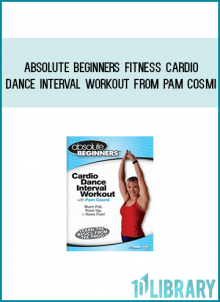 Absolute Beginners Fitness Cardio Dance Interval Workout from Pam Cosmi at Midlibrary.com