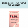 Beyond O.K. Home – Study Program from Win Wenger at Midlibrary.com