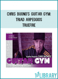 Each Guitar Gym course focuses on a specific guitar technique by guiding the student through a deliberately prescribed series of optimized workouts, organized across a series of levels with increasing intensity. Buono demonstrates each of the workouts by explaining how the workout is engineered and then showing you how to play the workout correctly.
