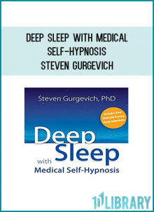 You counted sheep and drank warm milk—but you’re still awake. Now what? On Deep Sleep with Medical Self-Hypnosis, Dr. Steven Gurgevich offers you an alternative solution: clinically proven mind-body techniques.