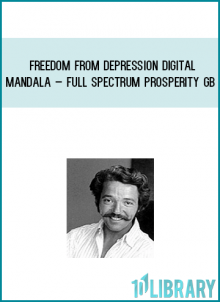 Freedom From Depression Digital Mandala – Full Spectrum Prosperity GB from Eric Thompson at Midlibrary.com