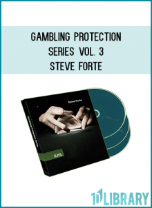 Gambling Protection Series, Volume 3 is an emersion into the world of mucks, coolers, holdouts, and table-top card games. You'll see first hand how deceptive and dangerous these move are in the hands of a morally-bankrupt dealer. So deft is Forte, that even when you know what's going on, the moves are so perfectly executed they look like real magic.