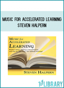 This contemporary music is specifically composed to help you stay focused and in “the learning zone”. Recommended by leading educators including Diane Davalos, Charles Schmid, Jeannette Vos and Don Campbell, this album features relaxing, contemporary arrangements on piano, flute and violin which are ideal complements to Mozart and slow Baroque compositions.