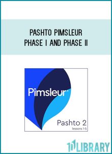 Pashto Pimsleur - Phase I and Phase II at Midlibrary.com