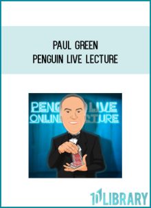 Paul Green - Penguin Live Lecture at Midlibrary.com